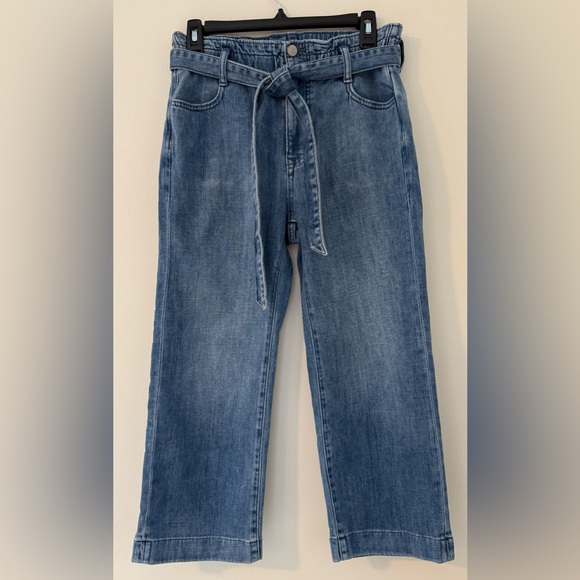 J. Crew Paper Bag Waist Jeans - Picture 1 of 9